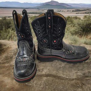 ARIAT FATBABY GEM BABY Boot - Size 7B - Fun and Flashy!